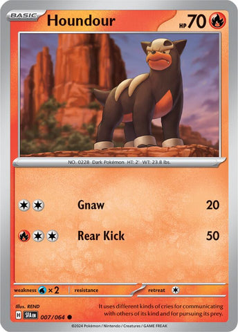 Houndour (007/064) [Scarlet & Violet: Shrouded Fable] Reverse Holofoil