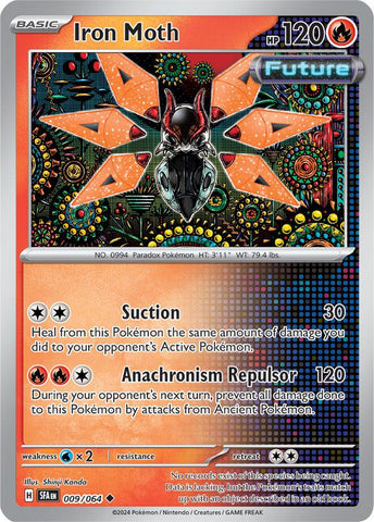 Iron Moth (009/064) [Scarlet & Violet: Shrouded Fable] Reverse Holofoil