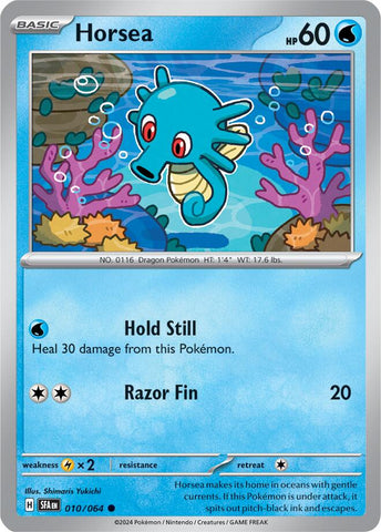 Horsea (010/064) [Scarlet & Violet: Shrouded Fable] Reverse Holofoil