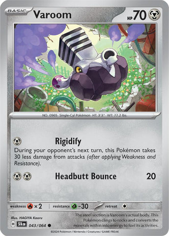 Varoom (043/064) [Scarlet & Violet: Shrouded Fable] Reverse Holofoil