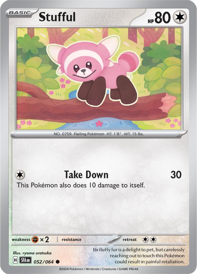 Stufful (052/064) [Scarlet & Violet: Shrouded Fable] Reverse Holofoil