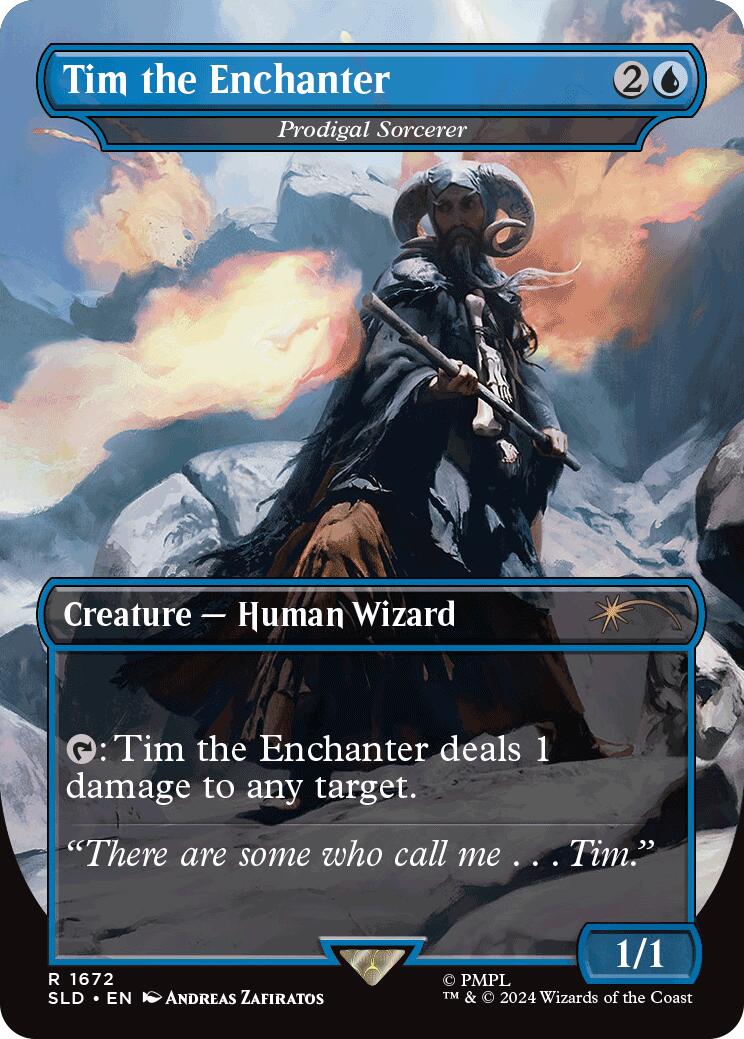 Tim the Enchanter - Prodigal Sorcerer [Secret Lair Drop Series] Foil