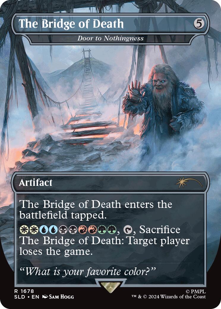 The Bridge of Death - Door to Nothingness [Secret Lair Drop Series] Foil