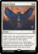 Dawn's Truce (Promo Pack) [Bloomburrow Promos] Foil