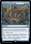 Season of Weaving (Promo Pack) [Bloomburrow Promos] Foil