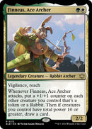 Finneas, Ace Archer (Promo Pack) [Bloomburrow Promos] Foil