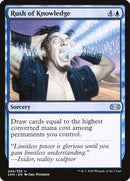 Rush of Knowledge [Double Masters] Foil