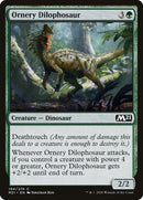 Ornery Dilophosaur [Core Set 2021] Foil