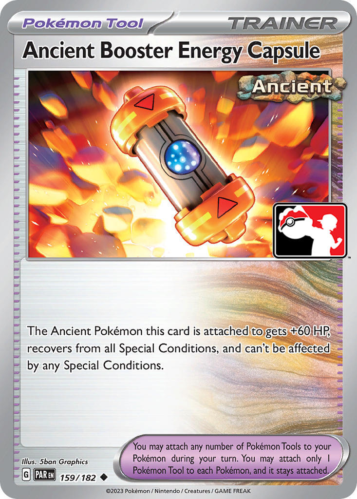 Ancient Booster Energy Capsule (159/182) [Prize Pack Series Five] Holofoil