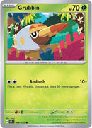 Grubbin (009/142) [Scarlet & Violet: Stellar Crown] Reverse Holofoil
