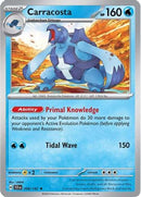 Carracosta (038/142) [Scarlet & Violet: Stellar Crown] Reverse Holofoil