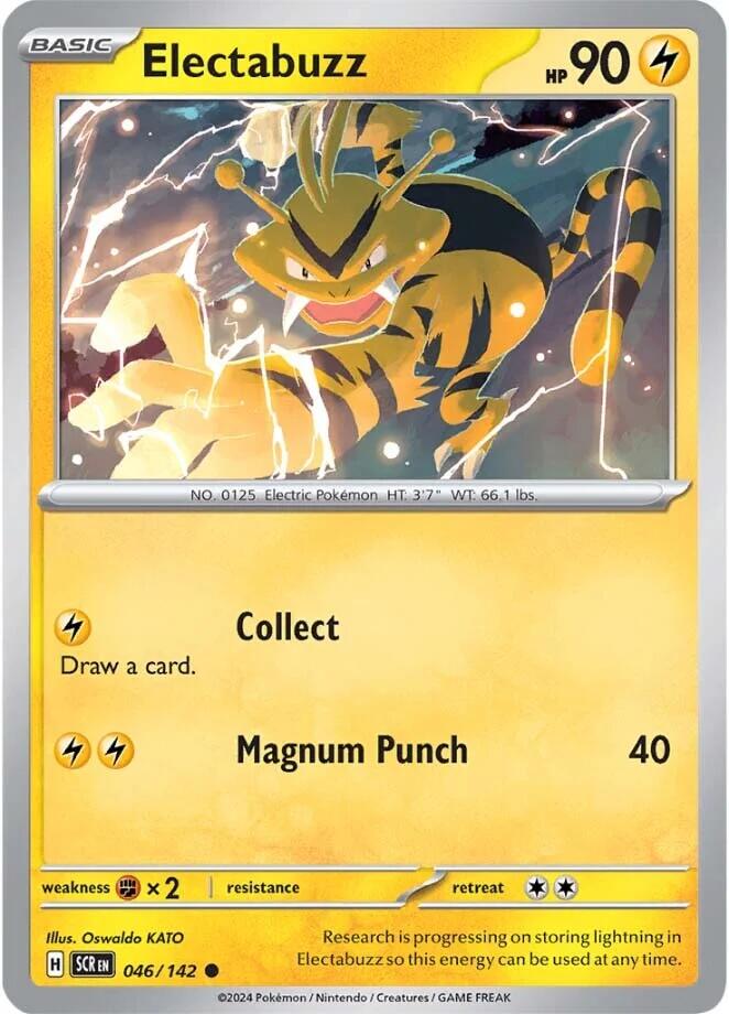Electabuzz (046/142) [Scarlet & Violet: Stellar Crown] Reverse Holofoil