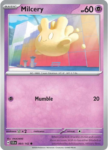 Milcery (064/142) [Scarlet & Violet: Stellar Crown] Reverse Holofoil