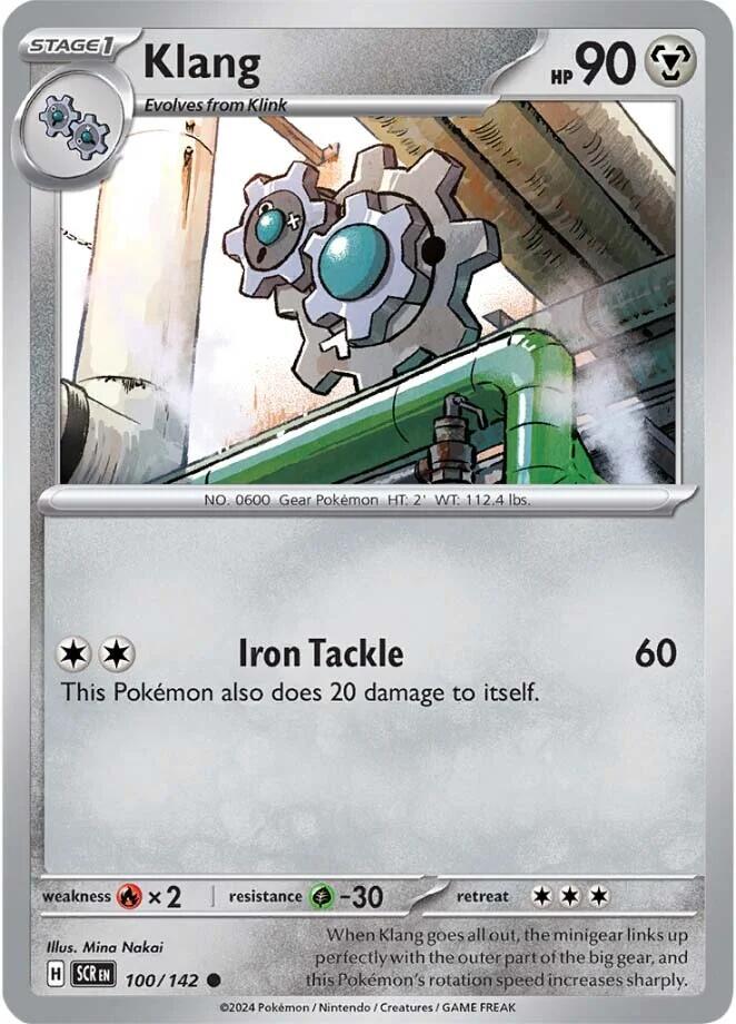 Klang (100/142) [Scarlet & Violet: Stellar Crown] Reverse Holofoil