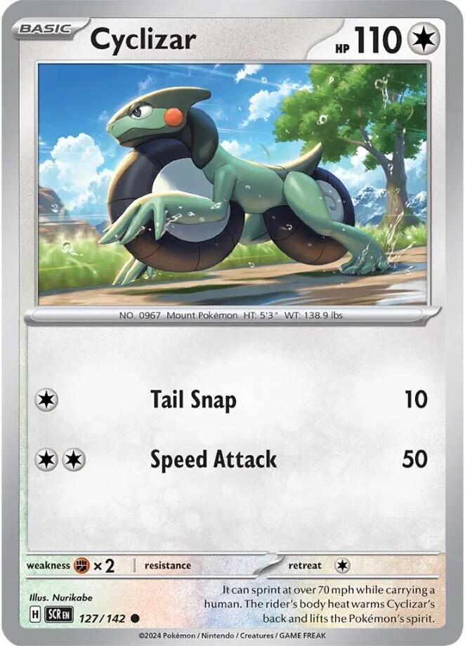Cyclizar (127/142) [Scarlet & Violet: Stellar Crown] Reverse Holofoil