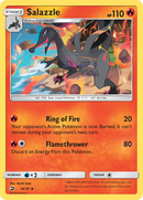 Salazzle (14/70) [Sun & Moon: Dragon Majesty] Reverse Holofoil