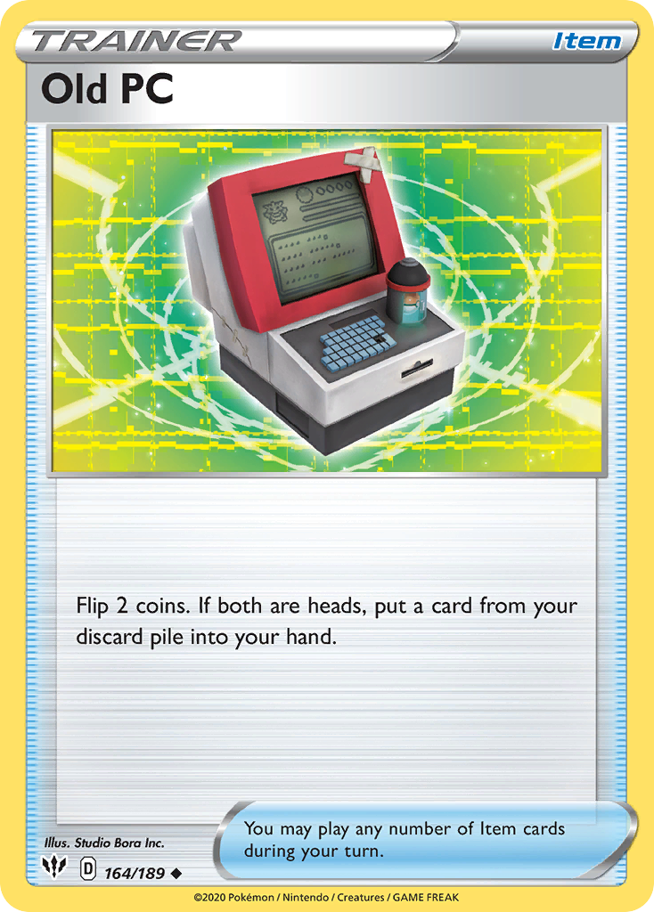 Old PC (164/189) [Sword & Shield: Darkness Ablaze] Reverse Holofoil