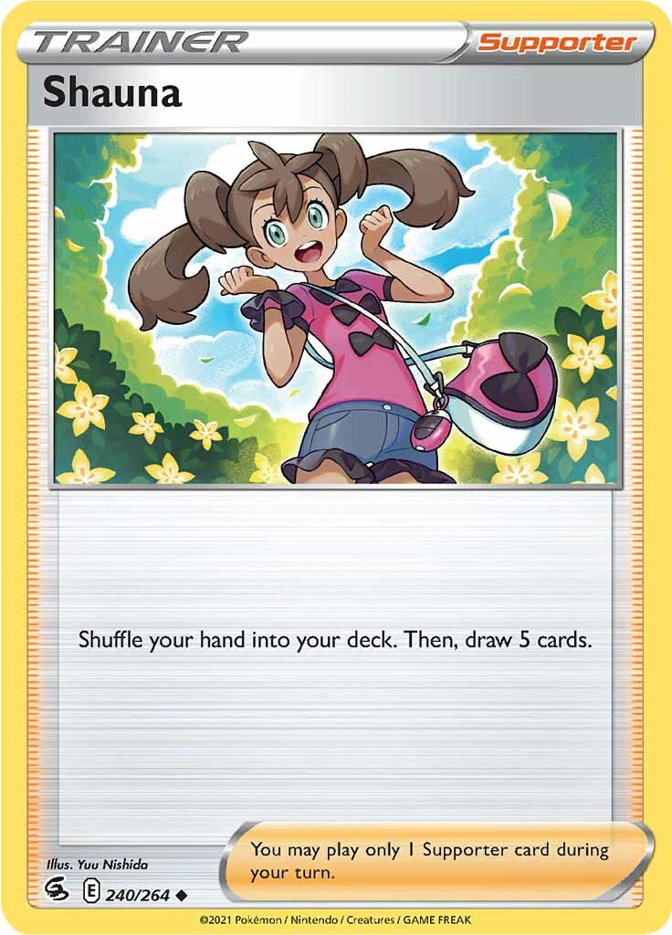 Shauna (240/264) [Sword & Shield: Fusion Strike] Reverse Holofoil