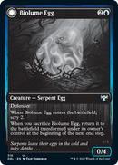 Biolume Egg // Biolume Serpent [Innistrad: Double Feature] Foil
