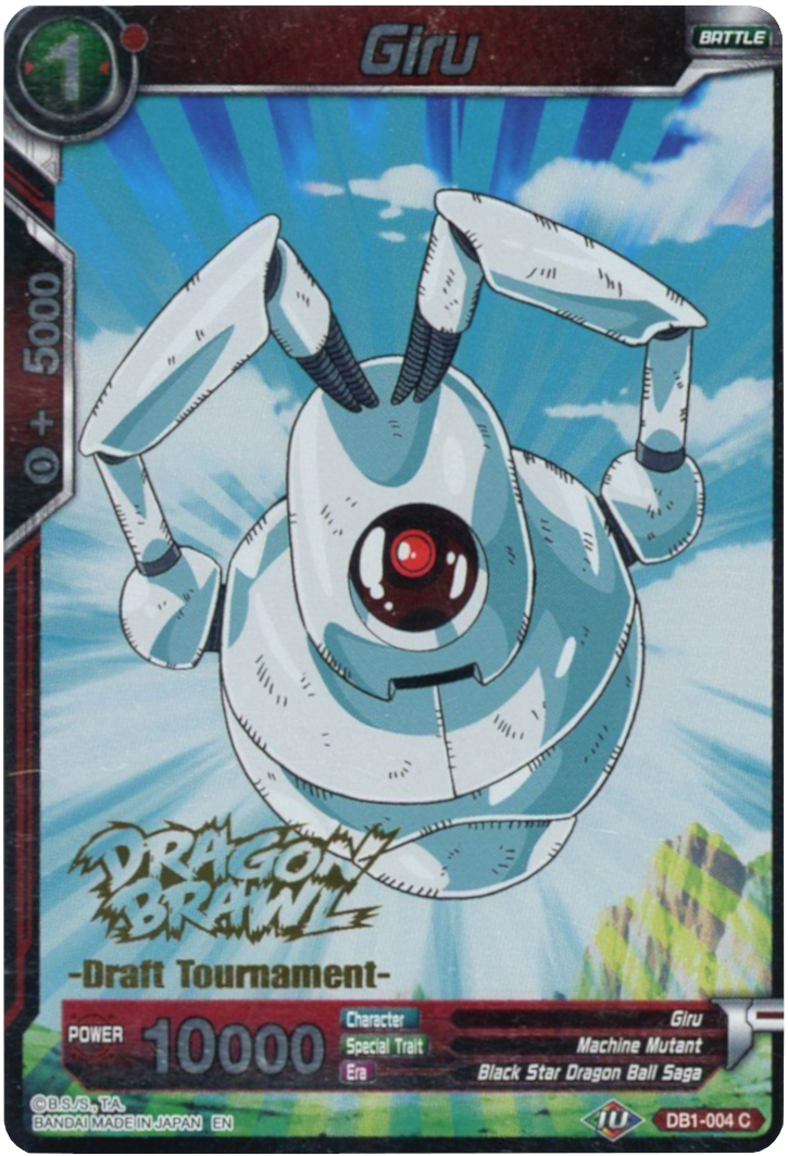Giru (Dragon Brawl Draft Tournament Gold Stamped) (DB1-004) [Promotion Cards] Parallel Foil