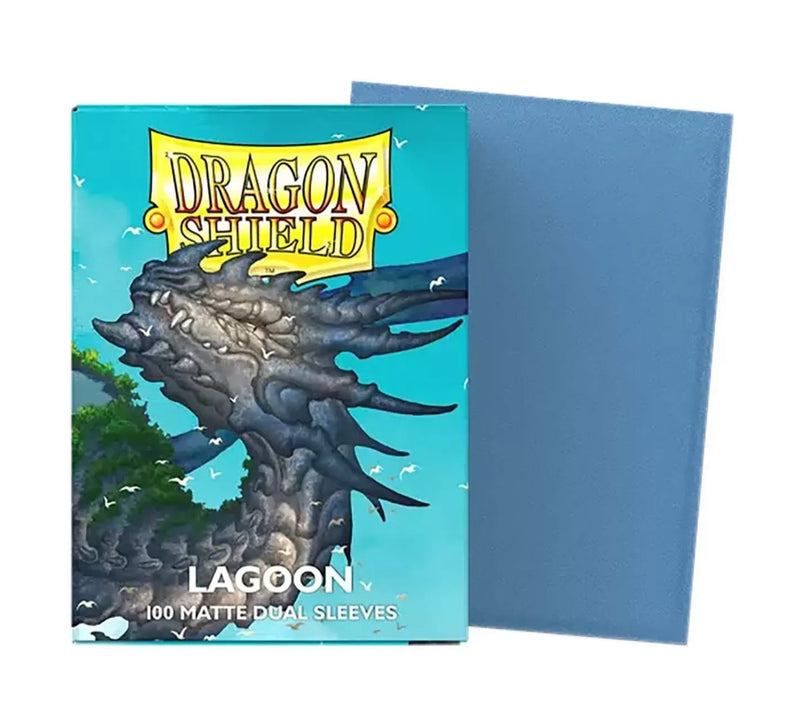 Dragon Shield - 100ct Standard Size - Lagoon Dual Matte