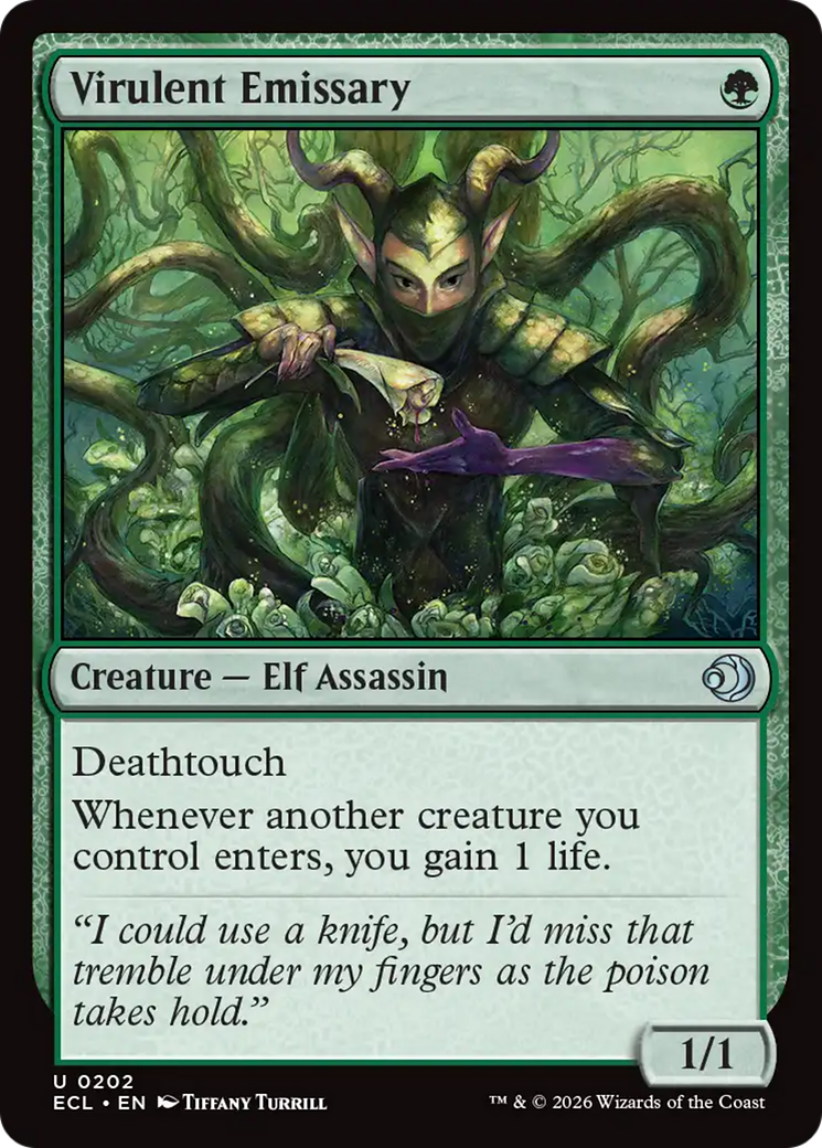 Virulent Emissary [Lorwyn Eclipsed] Foil