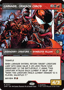 Carnage, Crimson Chaos (Borderless) [Marvel's Spider-Man] Foil