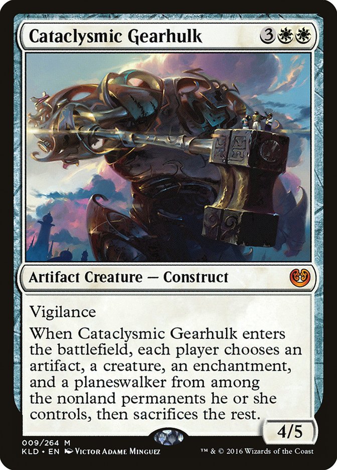 Cataclysmic Gearhulk [Kaladesh] Foil
