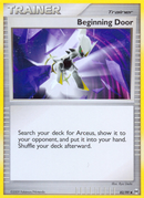 Beginning Door (82/99) [Platinum: Arceus] Reverse Holofoil