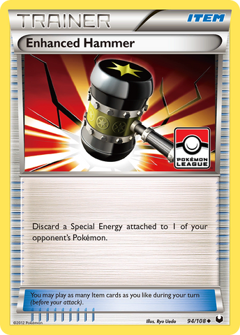 Enhanced Hammer (94/108) [Black & White: Dark Explorers] Reverse Holofoil
