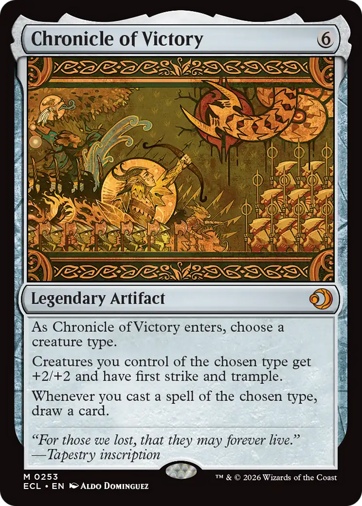 Chronicle of Victory [Lorwyn Eclipsed] Foil