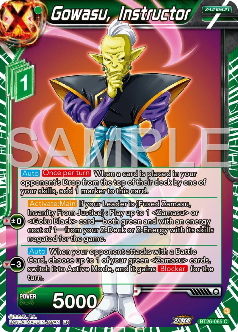 Gowasu, Instructor (BT26-065) [Ultimate Advent] Parallel Foil