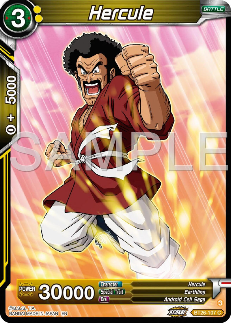 Hercule (BT26-107) [Ultimate Advent] Parallel Foil