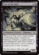 Fear of the Dark [Duskmourn: House of Horror] Foil