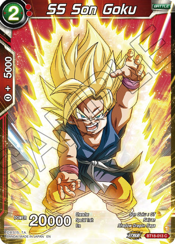 SS Son Goku (BT18-013) [Dawn of the Z-Legends] Parallel Foil