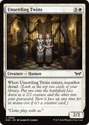 Unsettling Twins [Duskmourn: House of Horror] Foil