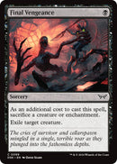 Final Vengeance [Duskmourn: House of Horror] Foil