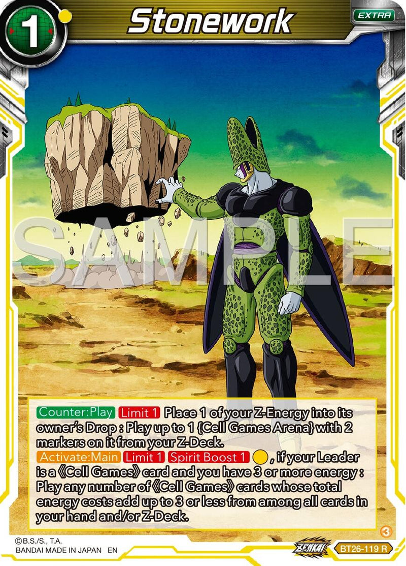 Stonework (BT26-119) [Ultimate Advent] Parallel Foil