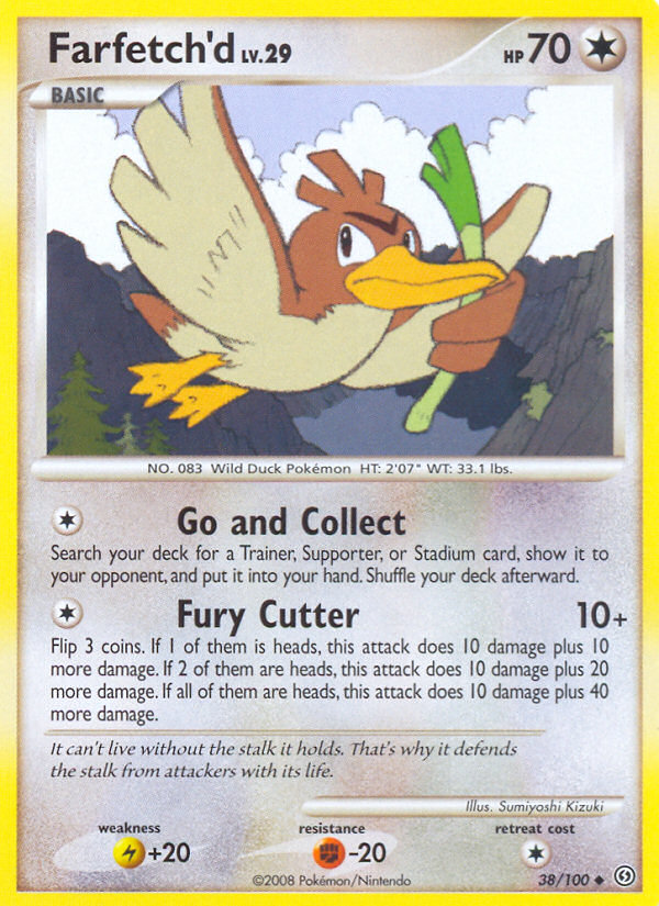 Farfetch'd (38/100) [Diamond & Pearl: Stormfront] Reverse Holofoil