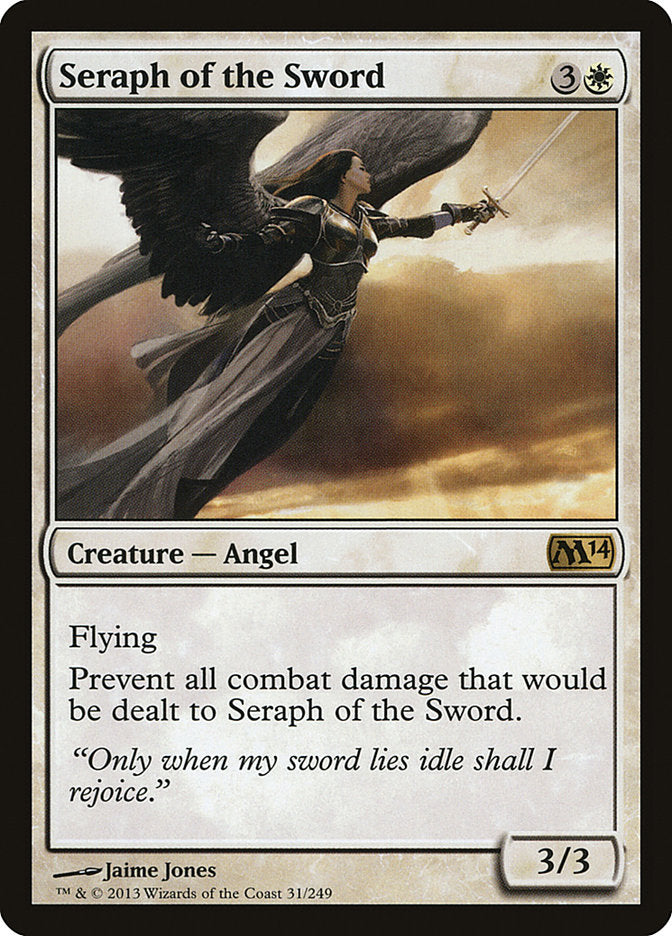Seraph of the Sword [Magic 2014] Foil