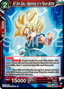 SS Son Goku, Beginning of a Fierce Battle (BT26-011) [Ultimate Advent] Parallel Foil