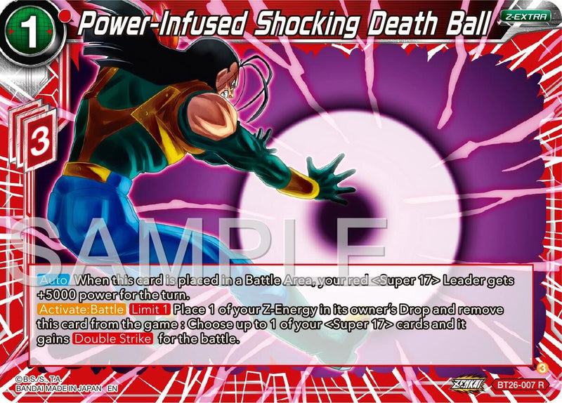 Power-Infused Shocking Death Ball (BT26-007) [Ultimate Advent] Parallel Foil