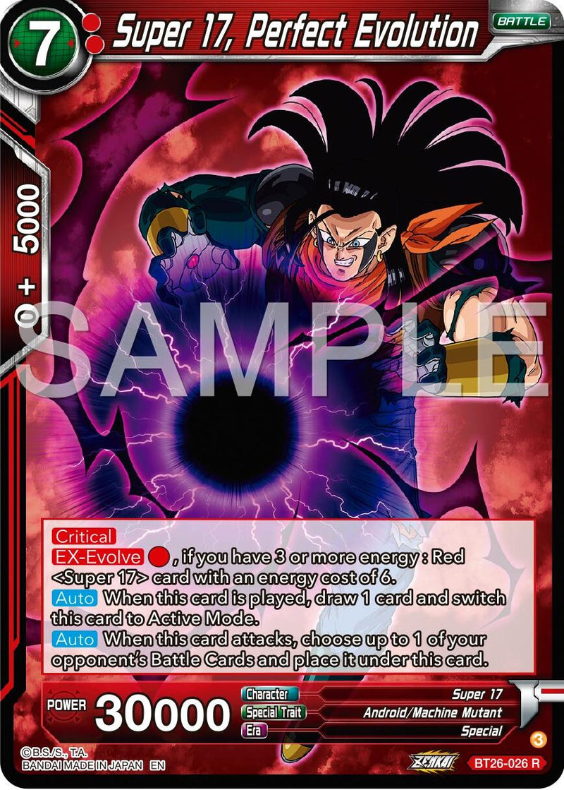 Super 17, Perfect Evolution (BT26-026) [Ultimate Advent] Parallel Foil