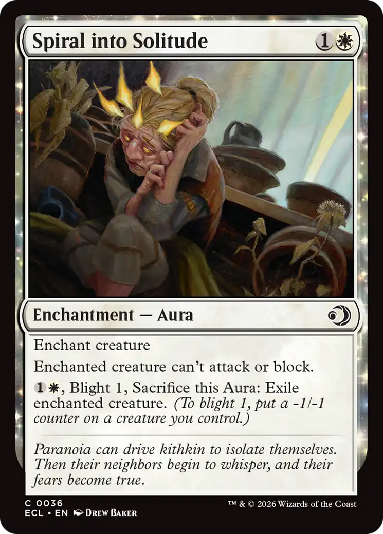 Spiral into Solitude [Lorwyn Eclipsed] Foil