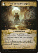 Profane Procession // Tomb of the Dusk Rose [Rivals of Ixalan] Foil