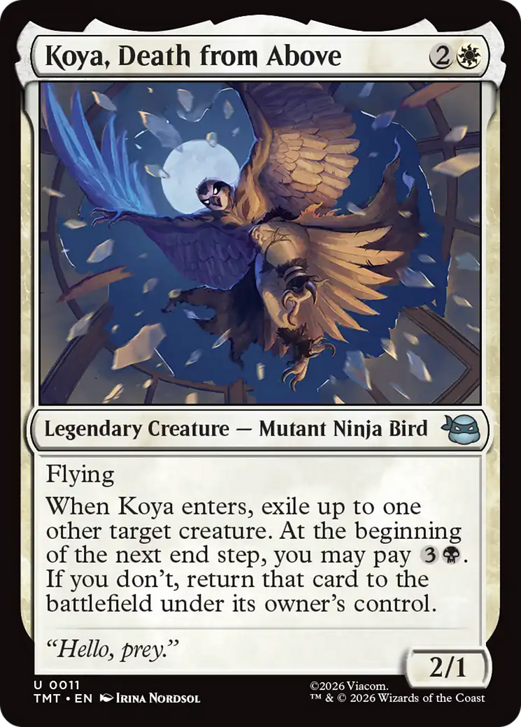 Koya, Death from Above [Teenage Mutant Ninja Turtles] Foil