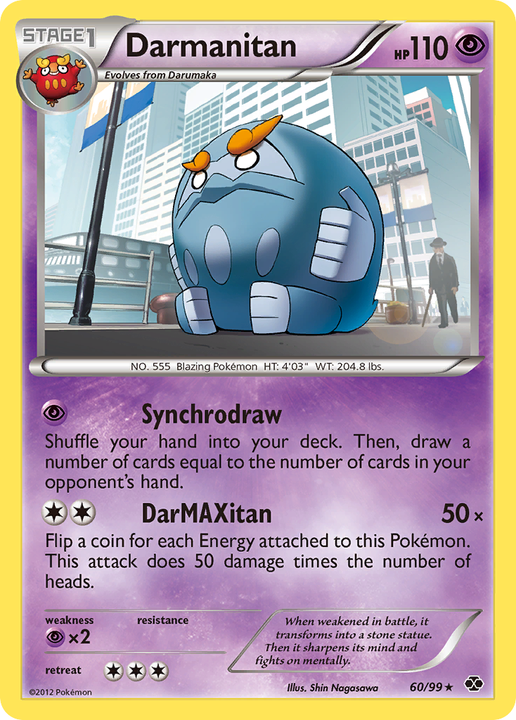 Darmanitan (60/99) [Black & White: Next Destinies] Reverse Holofoil