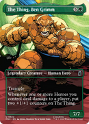 The Thing, Ben Grimm (Borderless) [Marvel Super Heroes] Foil