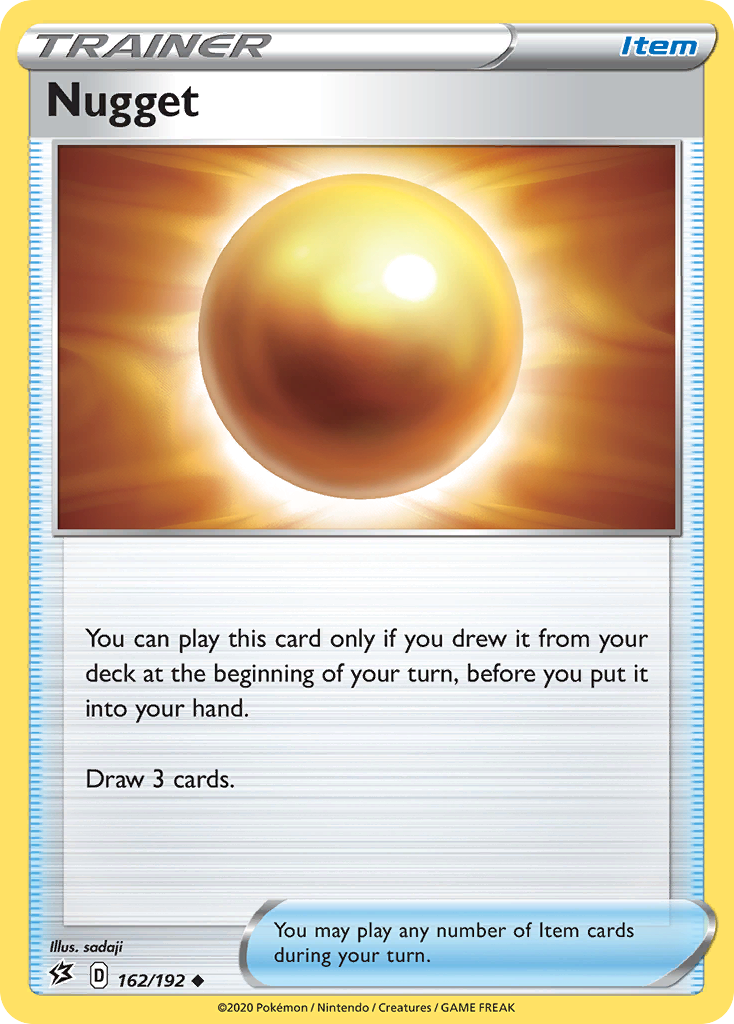 Nugget (162/192) [Sword & Shield: Rebel Clash] Reverse Holofoil