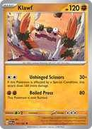 Klawf (105/182) [Scarlet & Violet: Paradox Rift] Reverse Holofoil